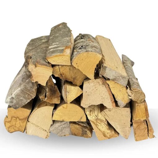 acquaverde | Legna da ardere di Faggio, Tronchetti da 25 cm, Secca e pronta all'uso per Riscaldamento, Stufe, Caminetti e Barbecue -6 Cartoni,